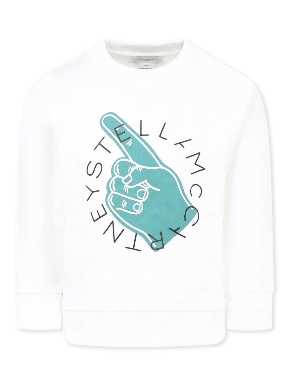 Stella McCartney Kids graphic-print sweatshirt Wit