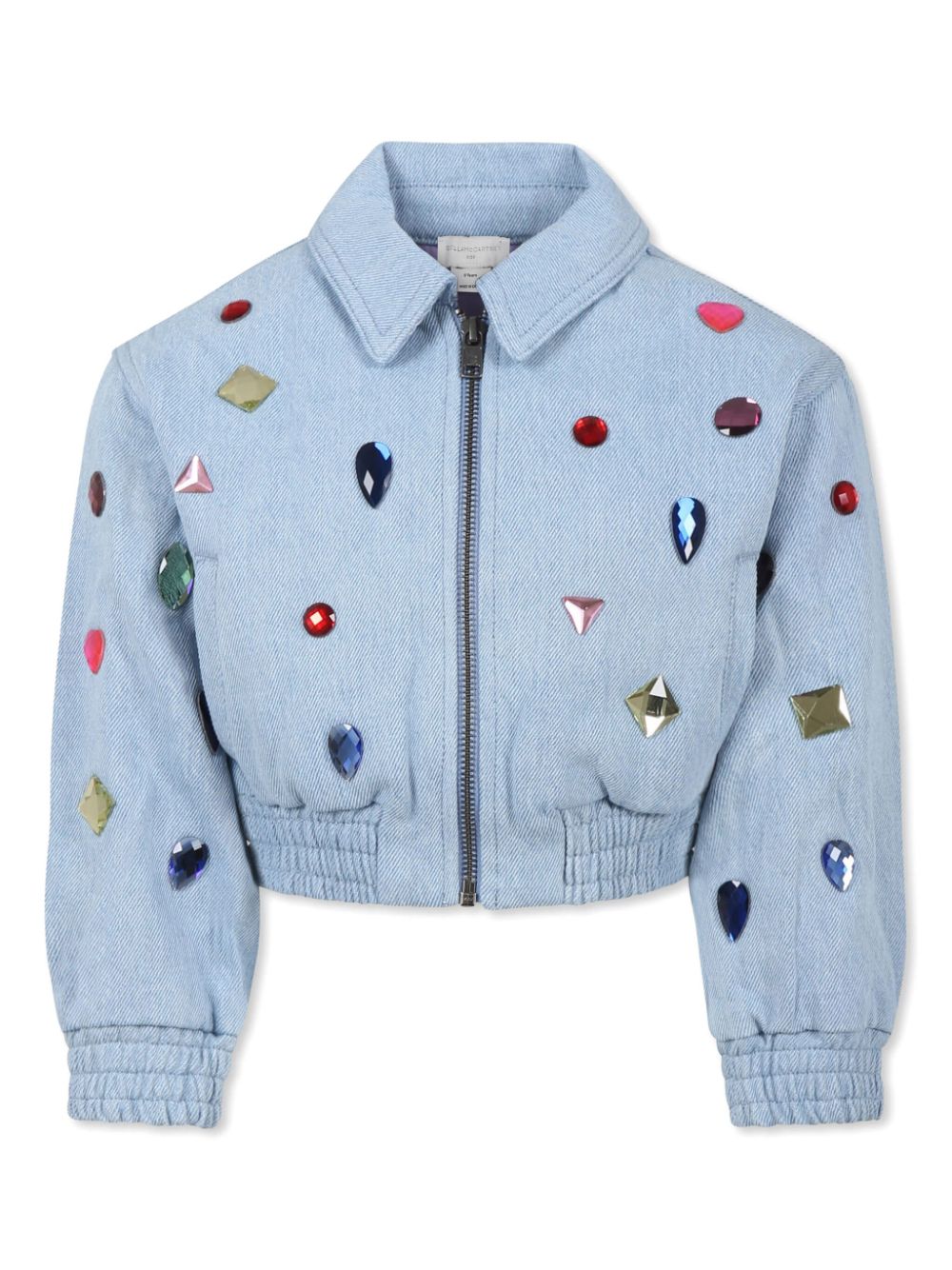 Stella McCartney Kids crystal-embellished jacket - Blue