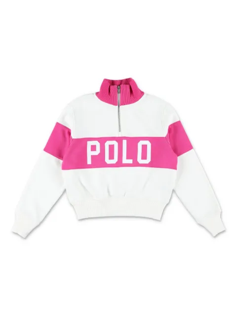 POLO RALPH LAUREN KIDS striped sweatshirt