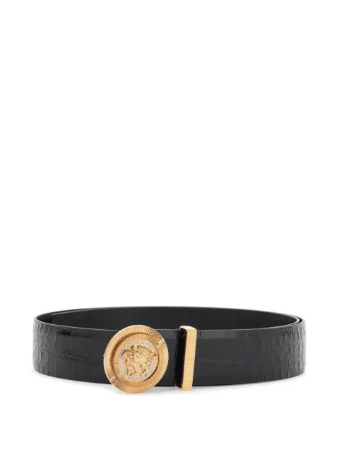 Versace Medusa Biggie embossed belt