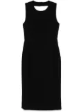 Moschino open-back midi dress - Black