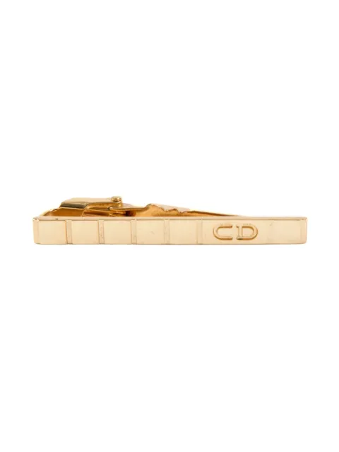 Christian Dior Pre-Owned cadena de corbata con logo CD 1990