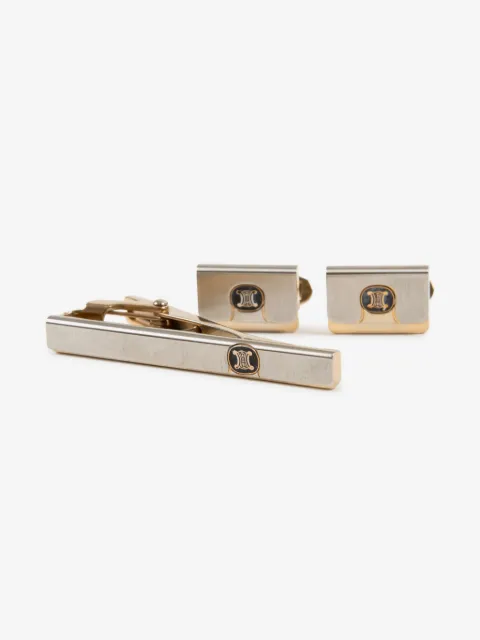 Celine Pre-Owned 1990s Triomphe cufflinks set