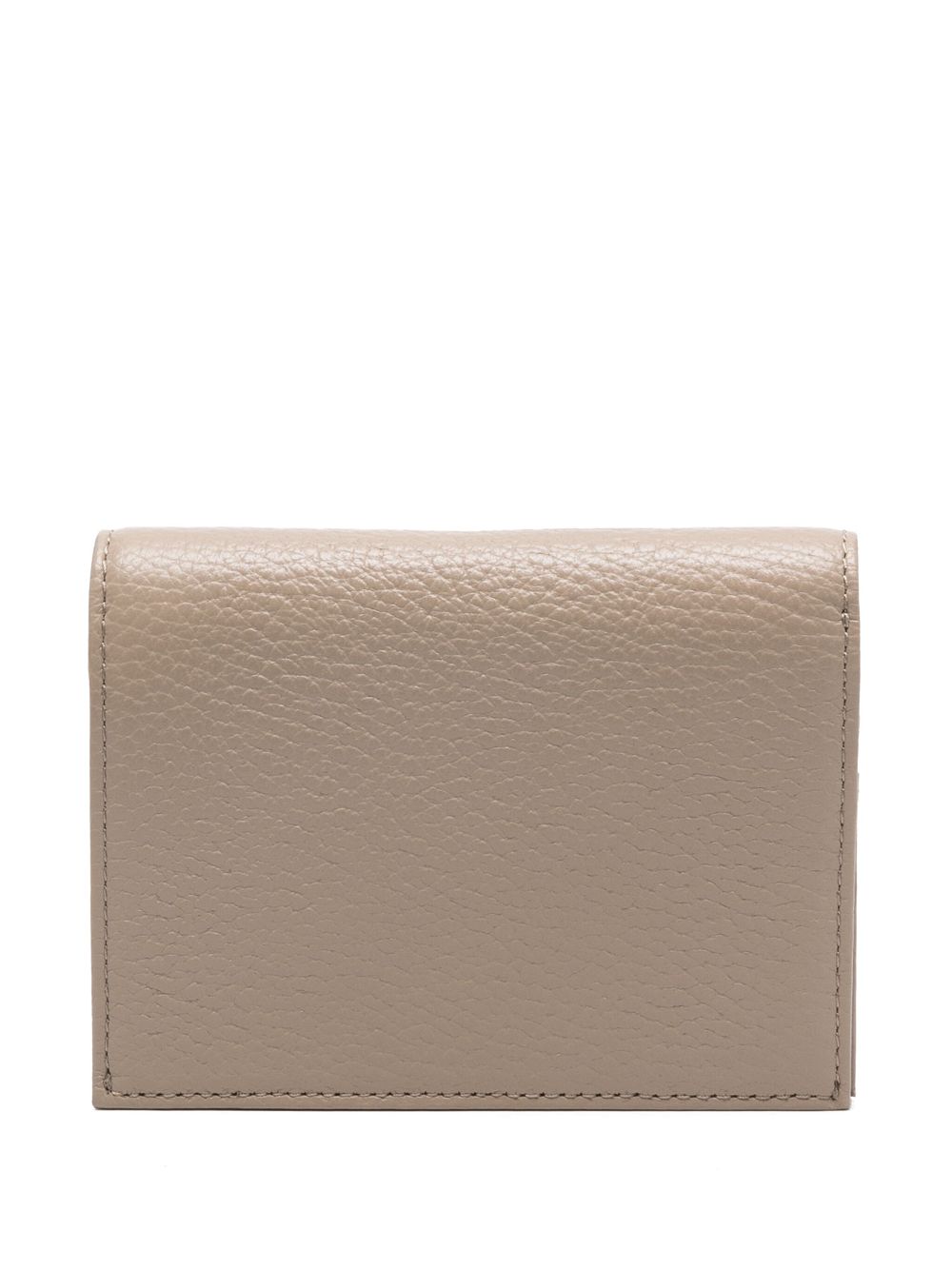 Emporio Armani logo-lettering wallet - Neutrals