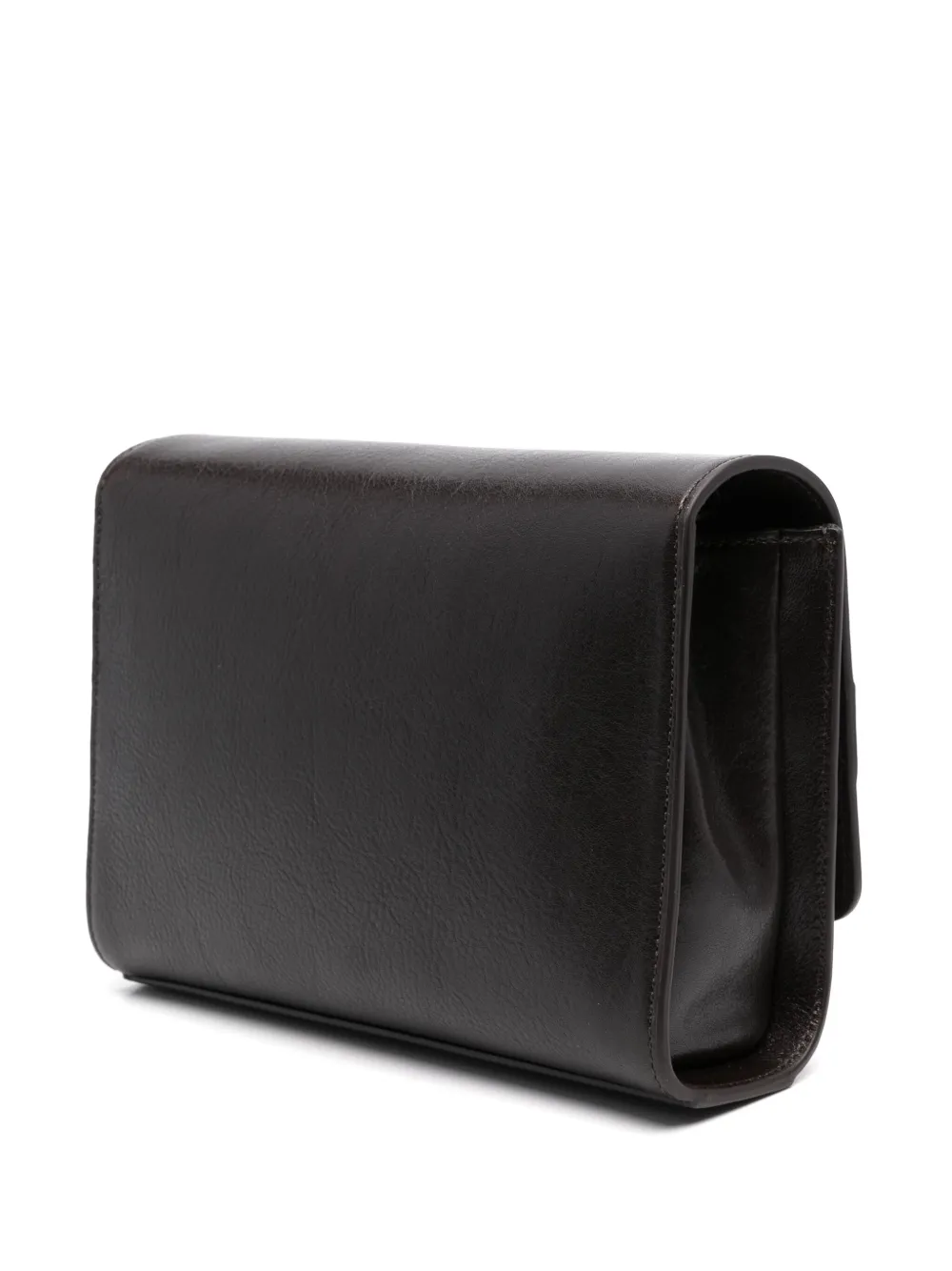 Emporio Armani Messengertas met logo-reliëf Bruin
