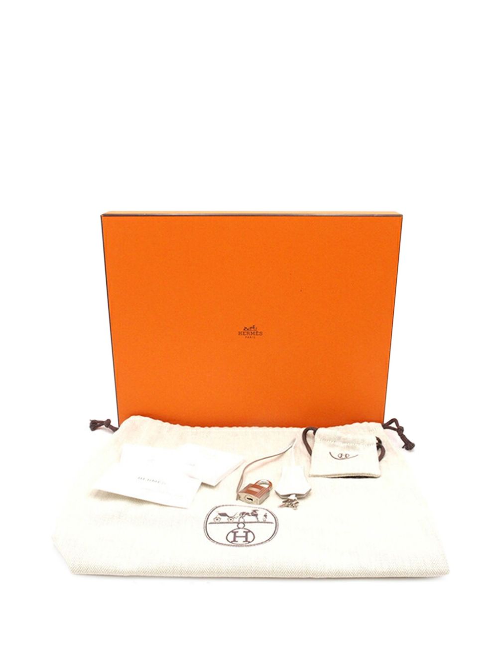 Hermès Pre-Owned 2023 Togo Kelly Hac A Dos PM rugzak - Wit