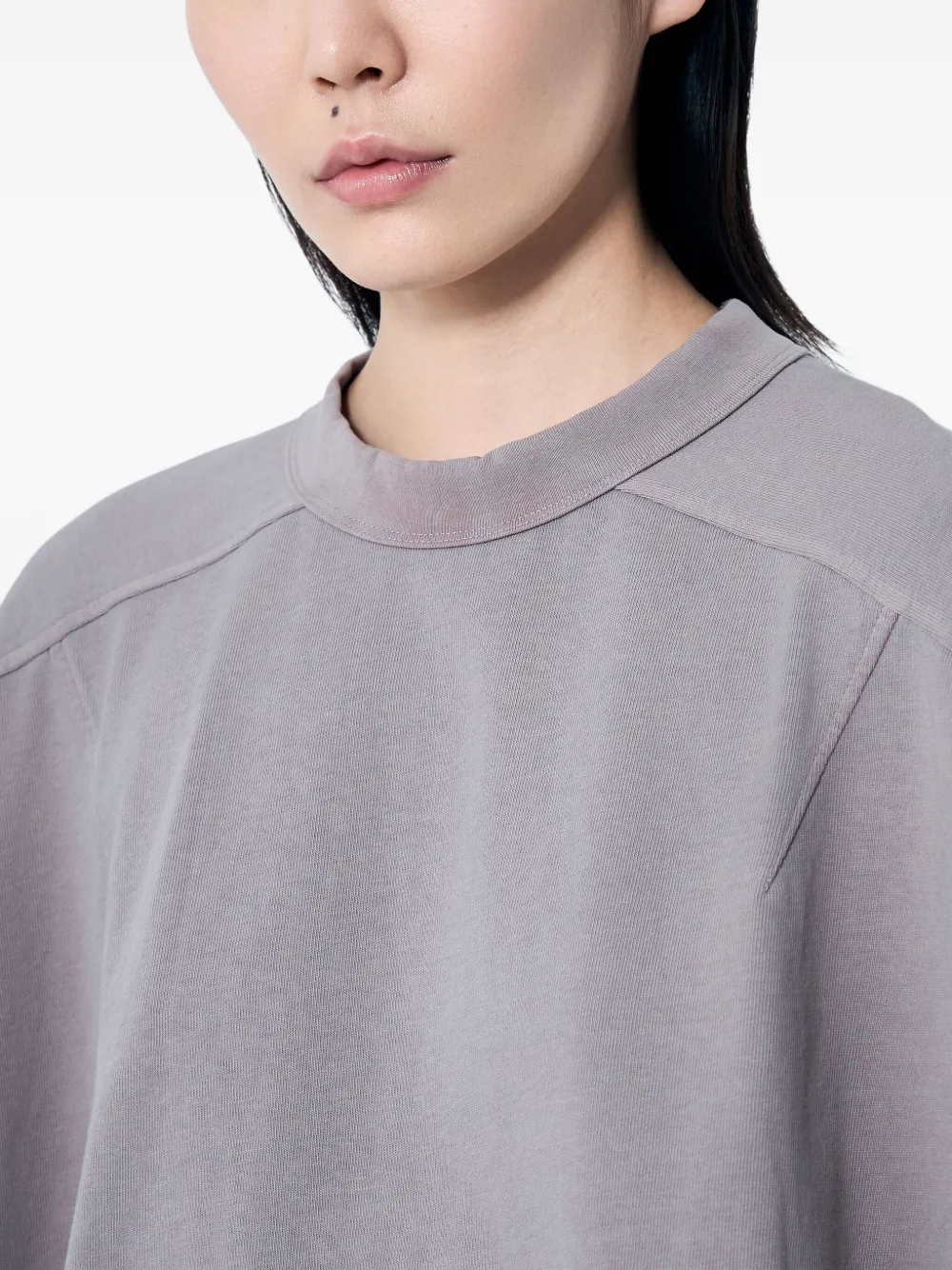 Entire Studios Cotton Oversized T-shirt In Grey