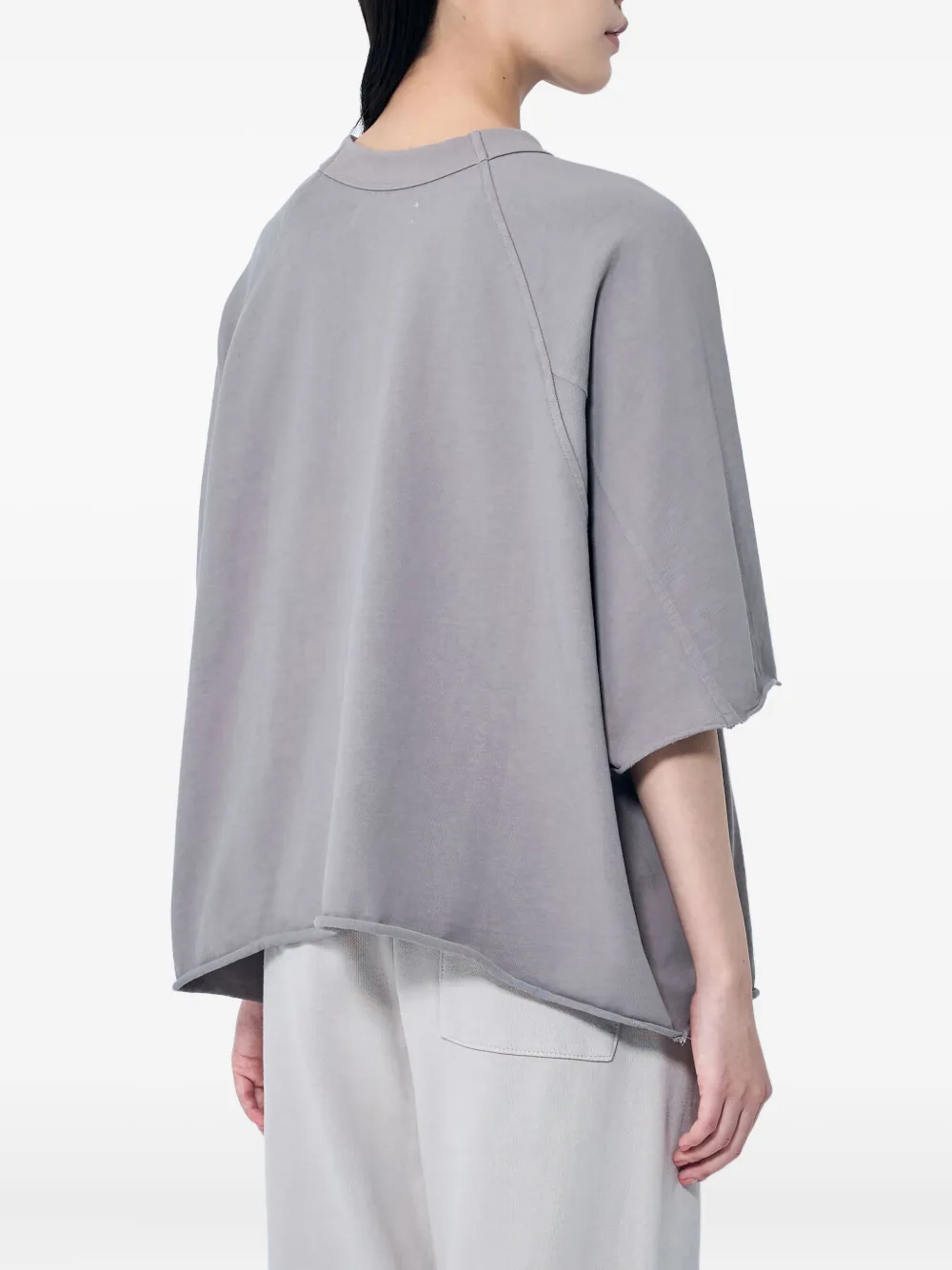 ENTIRE STUDIOS Katoenen oversized T-shirt Grijs