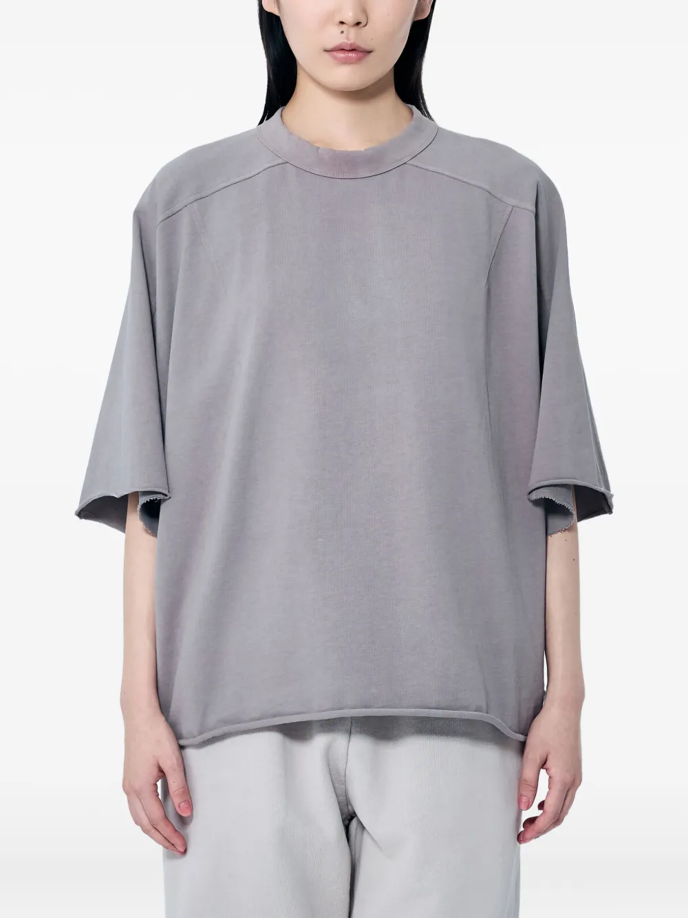 ENTIRE STUDIOS playera oversize de algodón | gris | Image 1