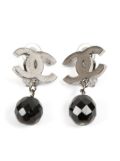 CHANEL Pre-Owned 2010 CC earrings - Silver