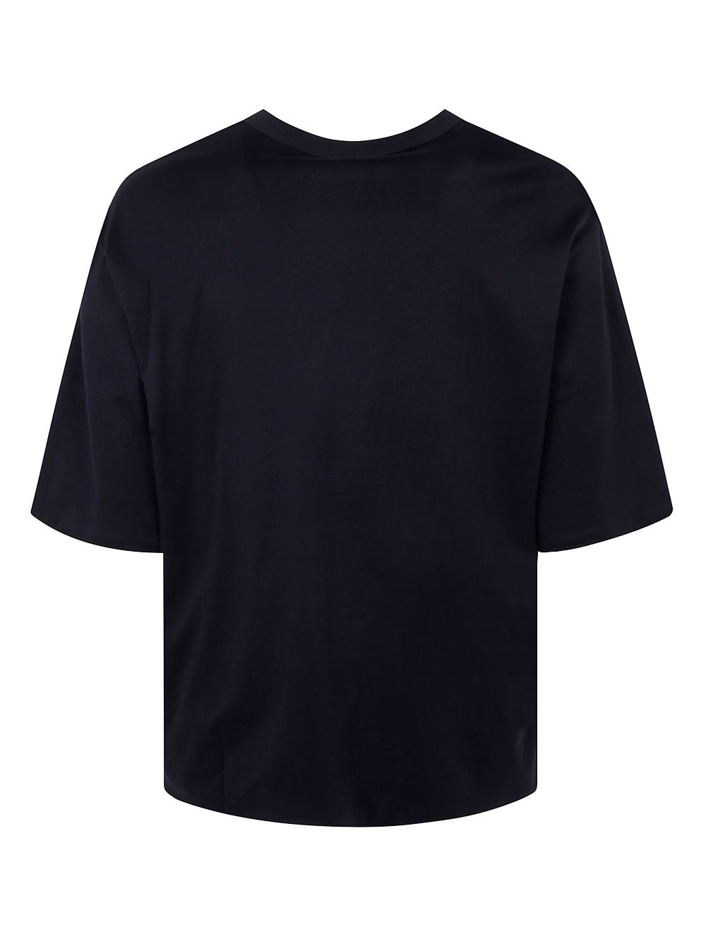 Emporio Armani logo-appliqué cotton t-shirt - Black