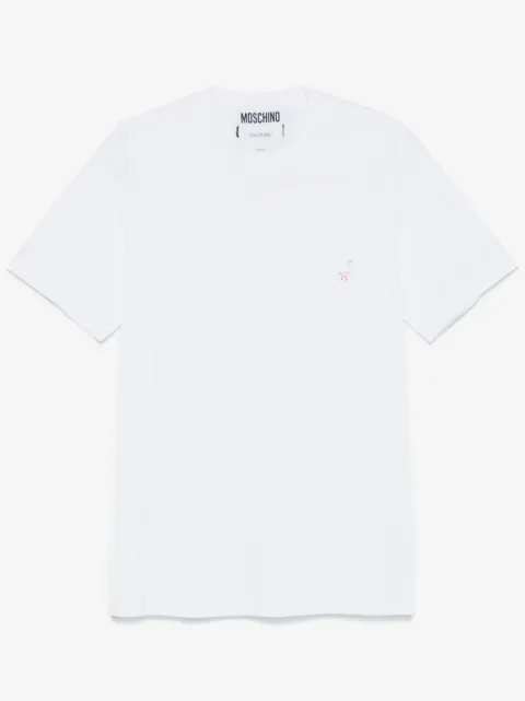 Moschino goose-embroidery T-shirt