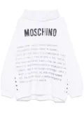 Moschino Archive Message hoodie - White