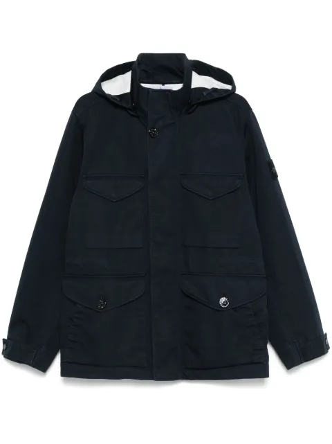 Stone Island chamarra con distintivo Compass