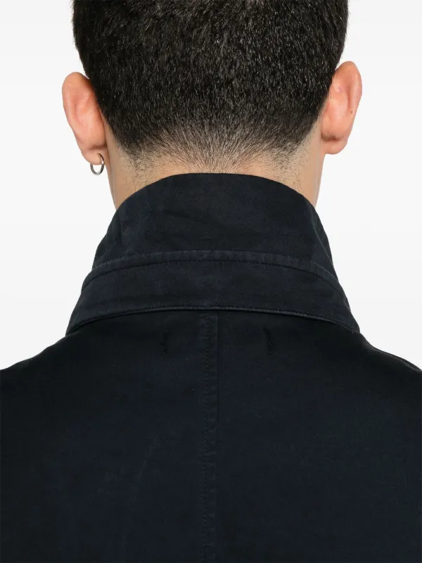 ジャケット・アウター Stone  Ghost Compass jacket Stone Island Compass-logo Hooded Down Jacket | Black