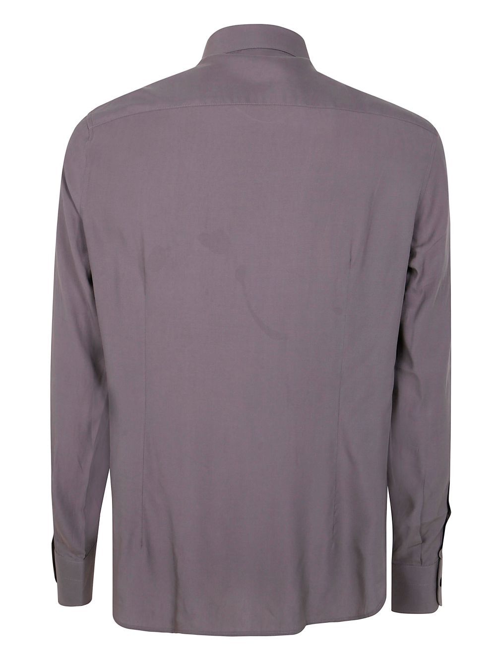 Emporio Armani embroidered-logo shirt - Paars