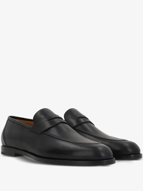 Loro Piana Sergio leather loafers