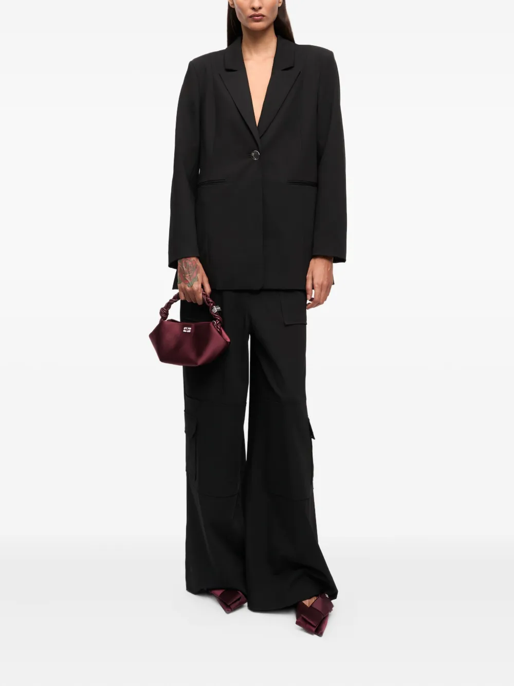 GANNI stretch-design blazer | Blazers | Image 2