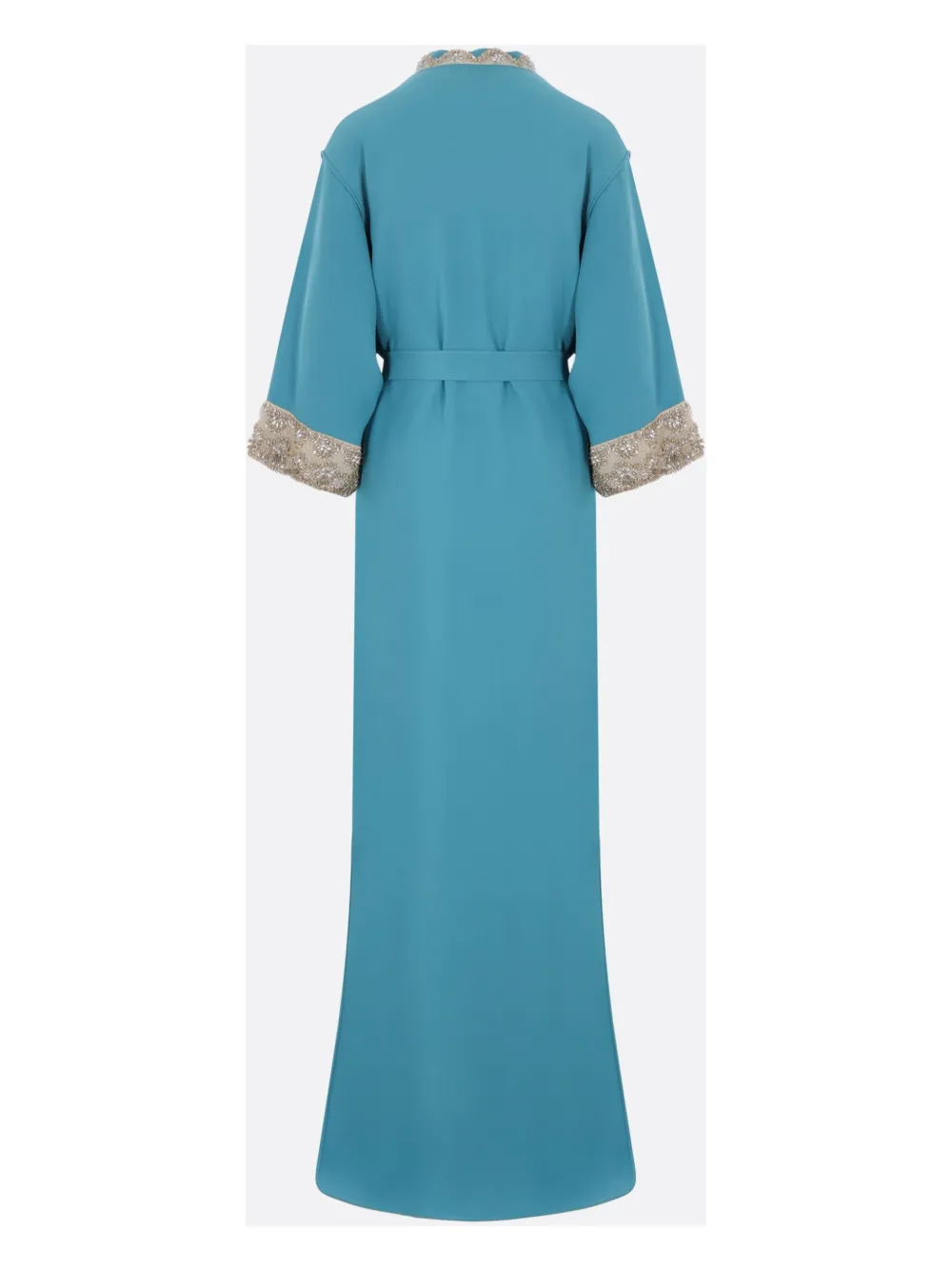 Valentino Garavani Maxi-jurk met ceintuur Blauw