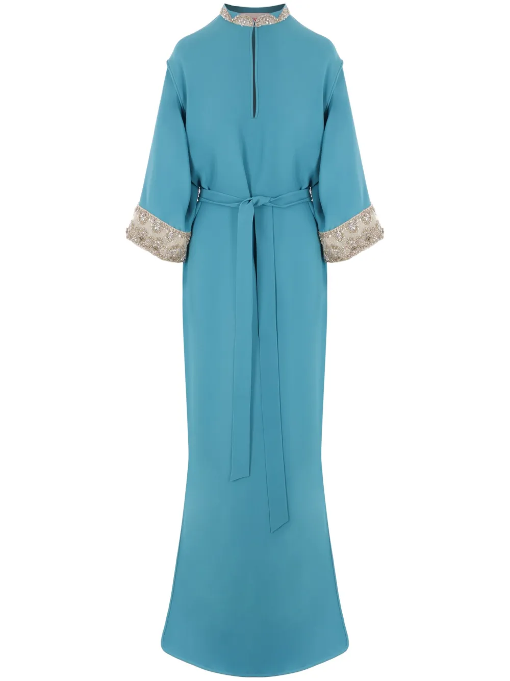 Valentino Garavani Maxi-jurk met ceintuur Blauw