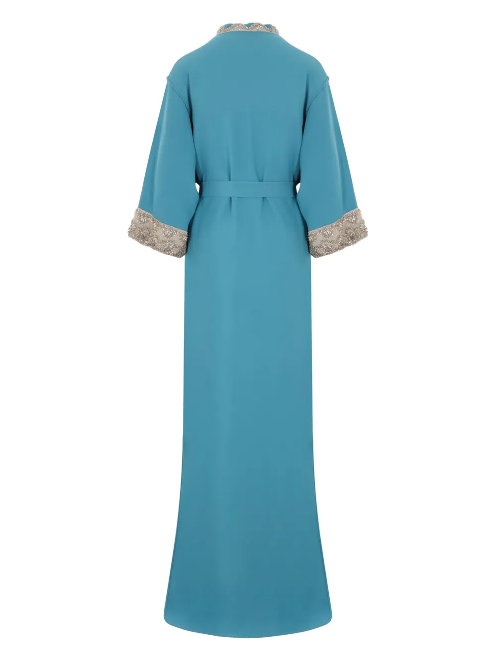 valentinogaravani Valentino Garavani Maxi-jurk met ceintuur - Blauw