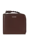 Jil Sander Giro coin purse - Brown