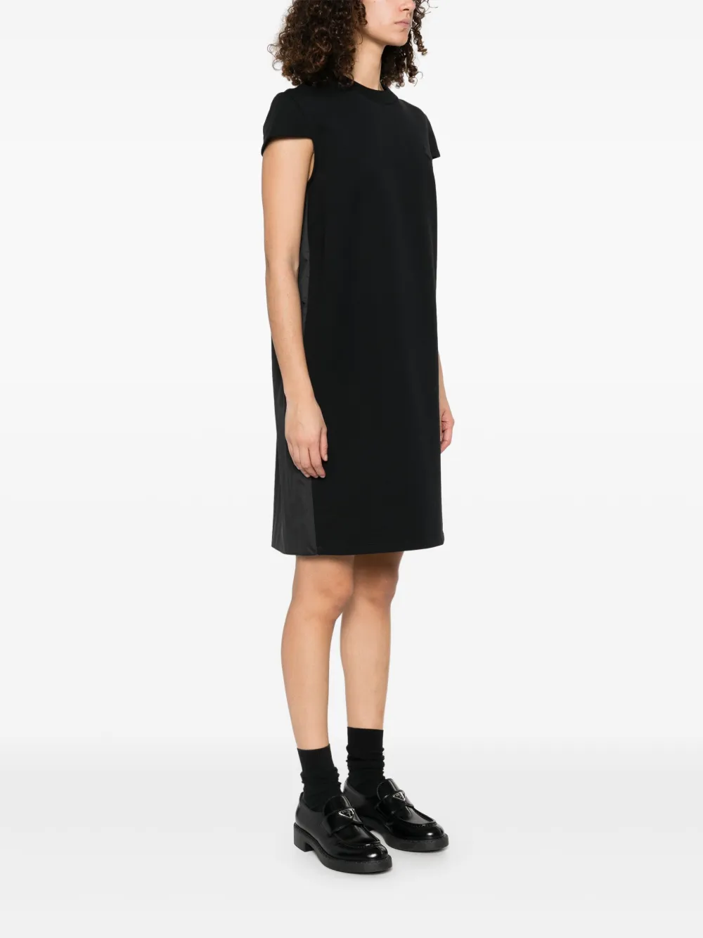 MONCLER PANELLED MINI DRESS