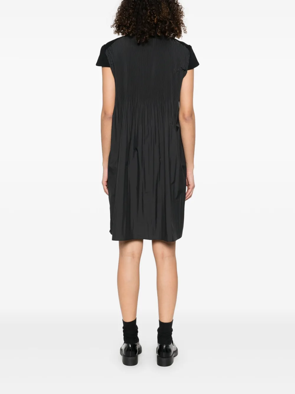 MONCLER PANELLED MINI DRESS