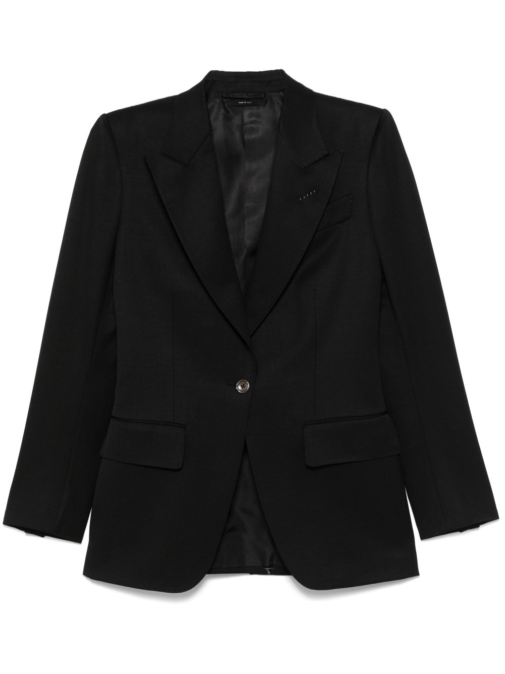 single-breasted blazer