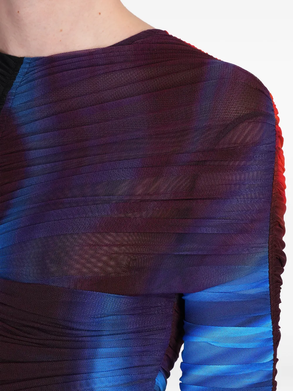 Mugler Body met lange mouwen Zwart