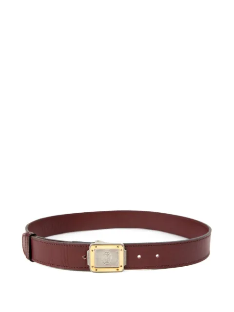 Cartier 2000s leather belt
