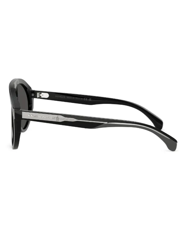 Moncler Eyewear Fhaite サングラス | ブラック | FARFETCH JP