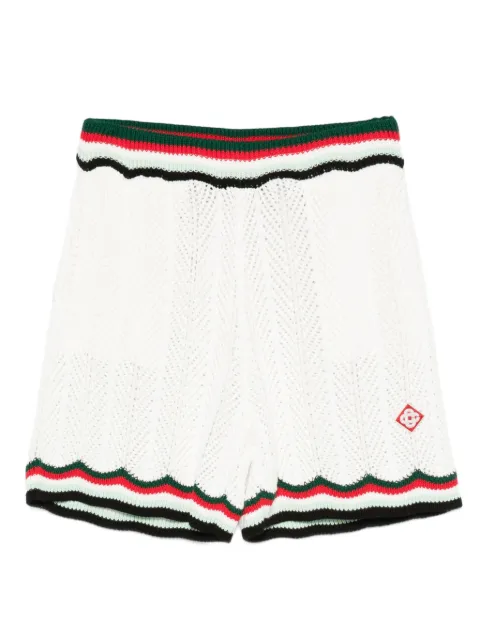 Casablanca stripe-trim shorts