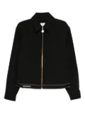 Casablanca zip-up jacket - Black