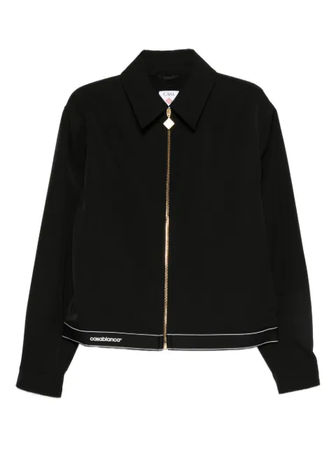 Casablanca veste à fermeture zippée