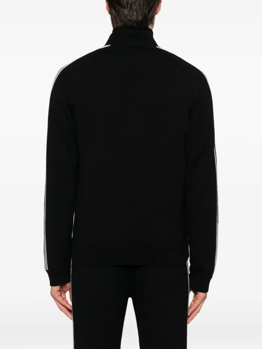 Casablanca stripe-detail sweatshirt Zwart