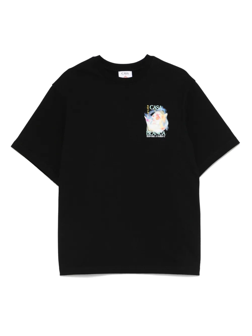 Casablanca Galactic Connection t-shirt | Black | Image 1
