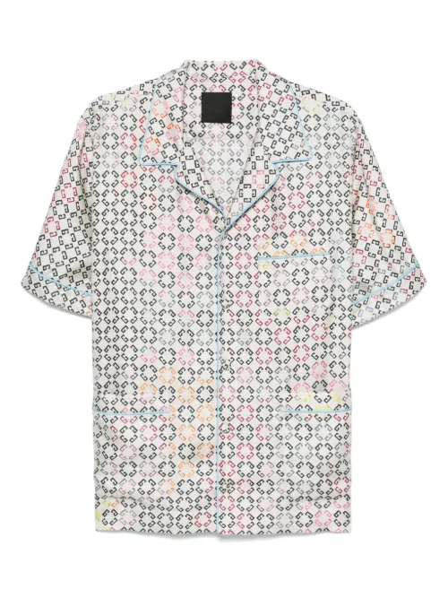 Chemise à logo imprimé - Givenchy - Modalova