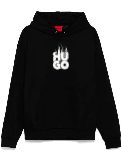 HUGO hoodie Defnia - Noir - HUGO - Modalova