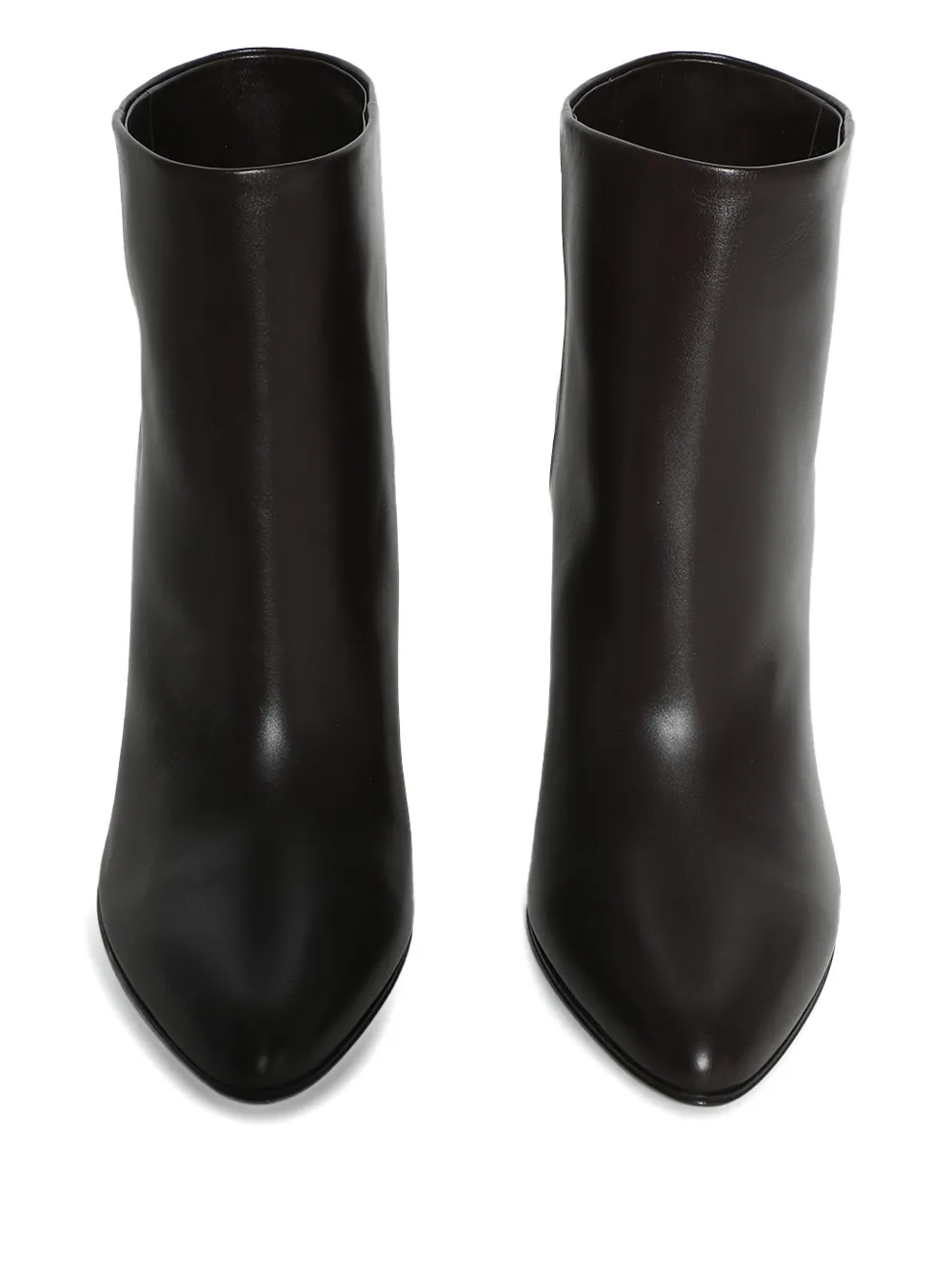 The Row Prudens Pointed-toe Boots In Brown