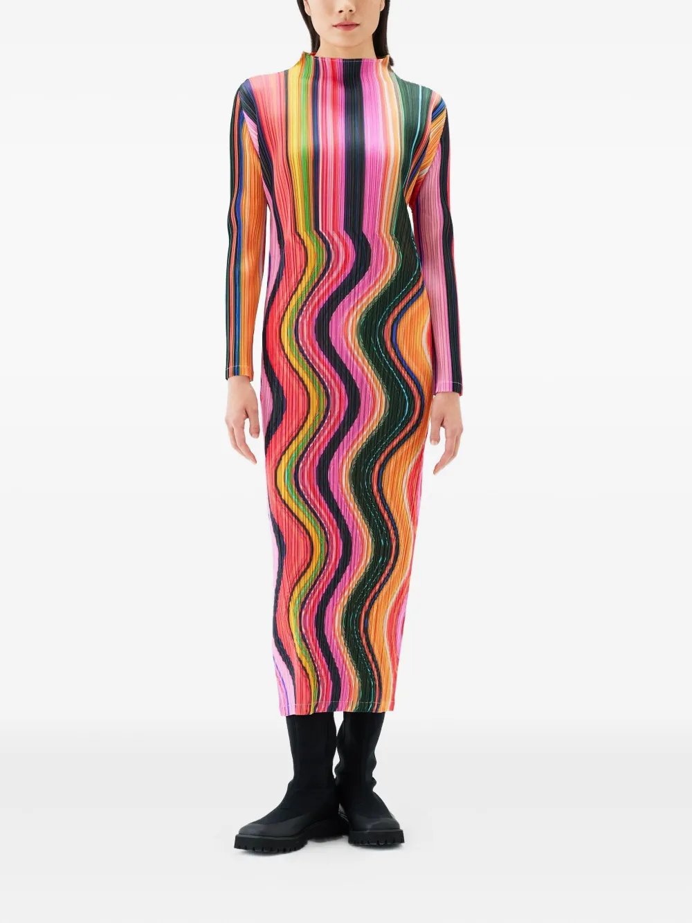 Pleats Please Issey Miyake vestido midi Warp | Vestidos de día | Image 2