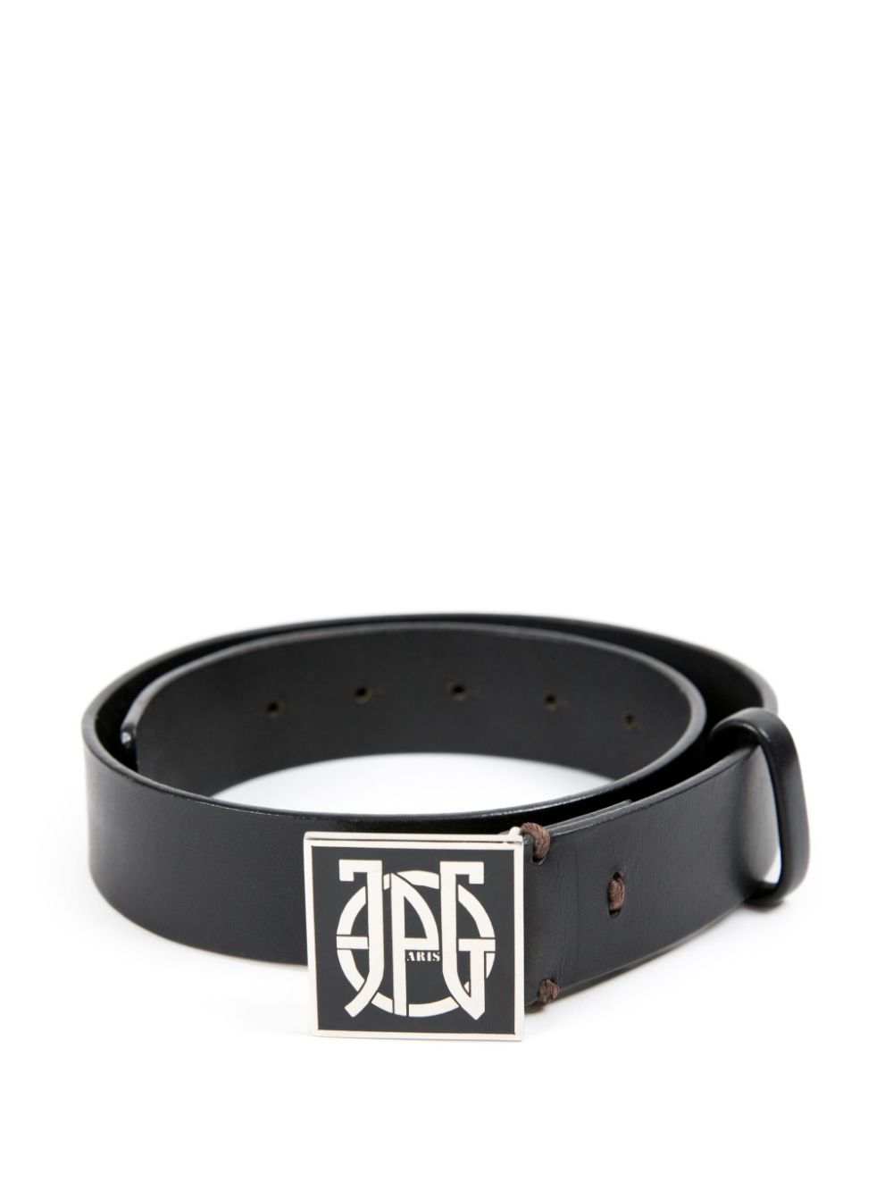 2000s logo-buckle belt