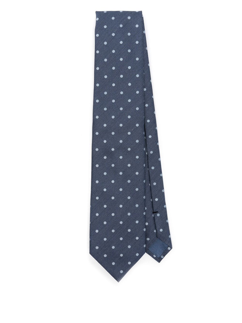 polka-dot tie