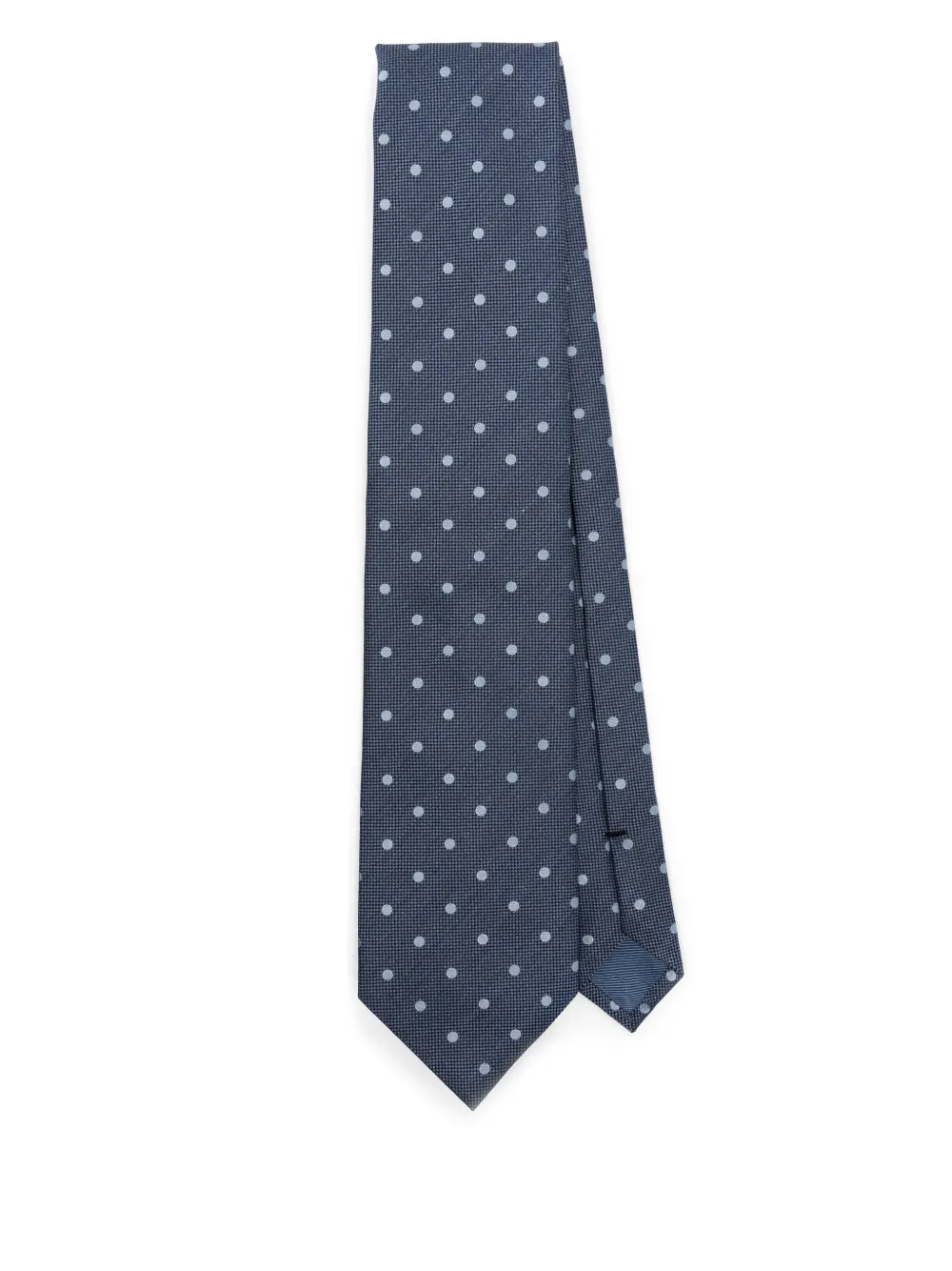 polka-dot tie