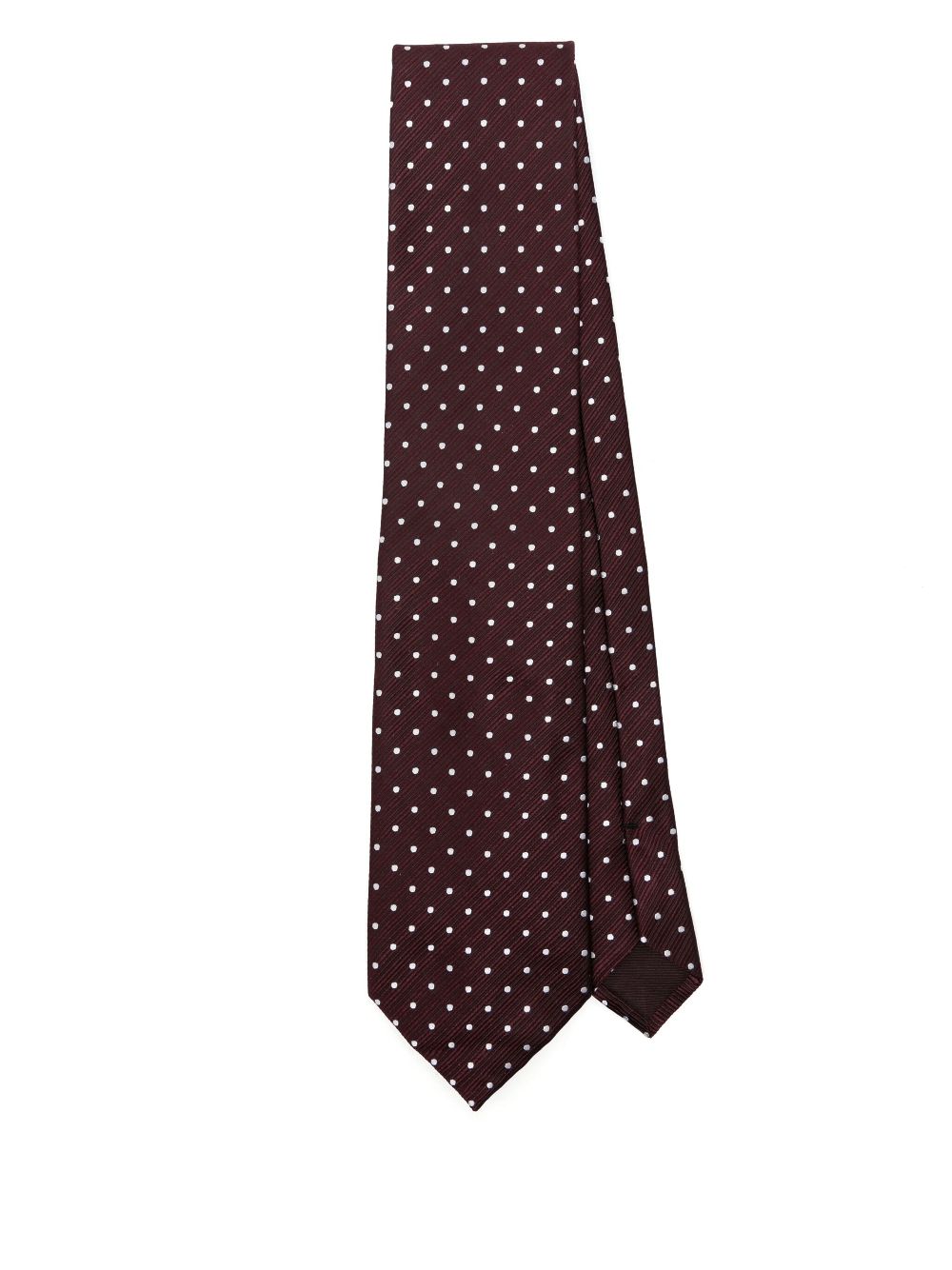 polka-dot tie