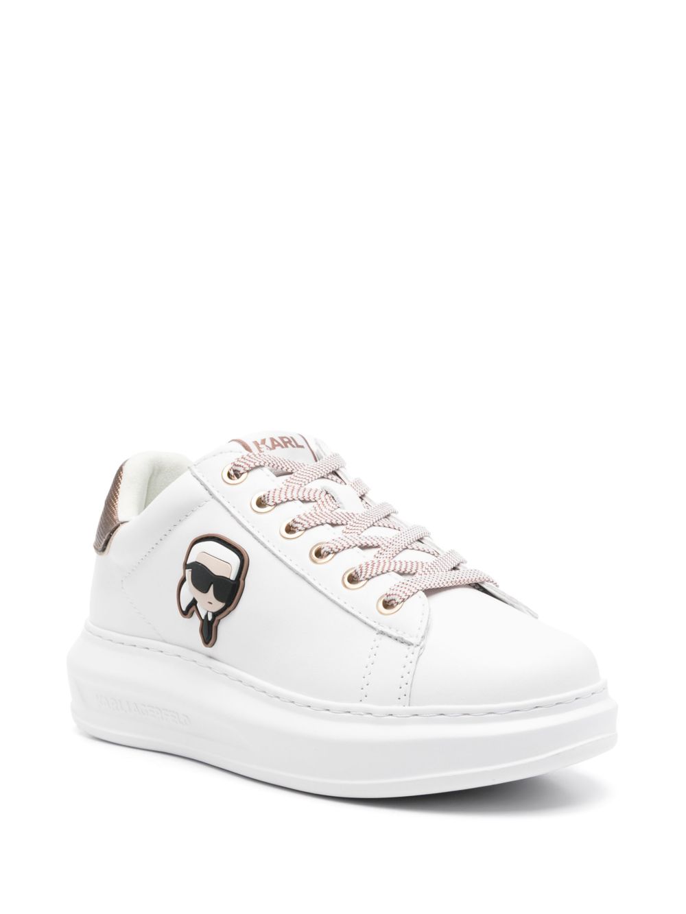 Karl Lagerfeld K/Ikonik NFT Kapri sneakers - Wit