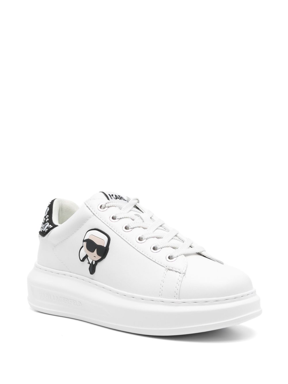 Karl Lagerfeld K/Ikonik NFT Kapri sneakers - Wit