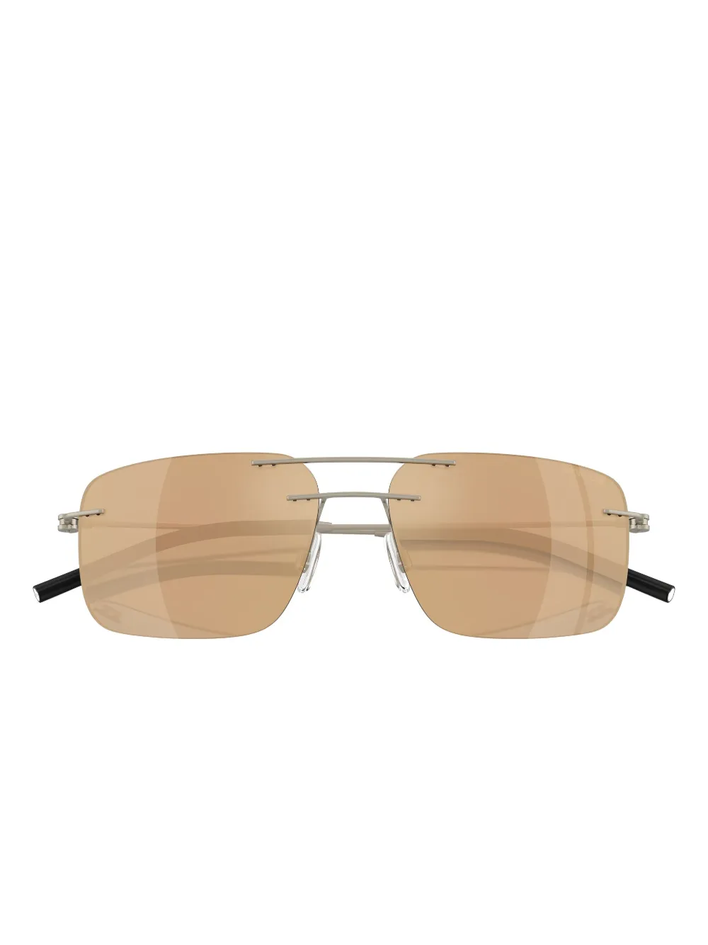 Moncler Eyewear Doppler zonnebril Zilver