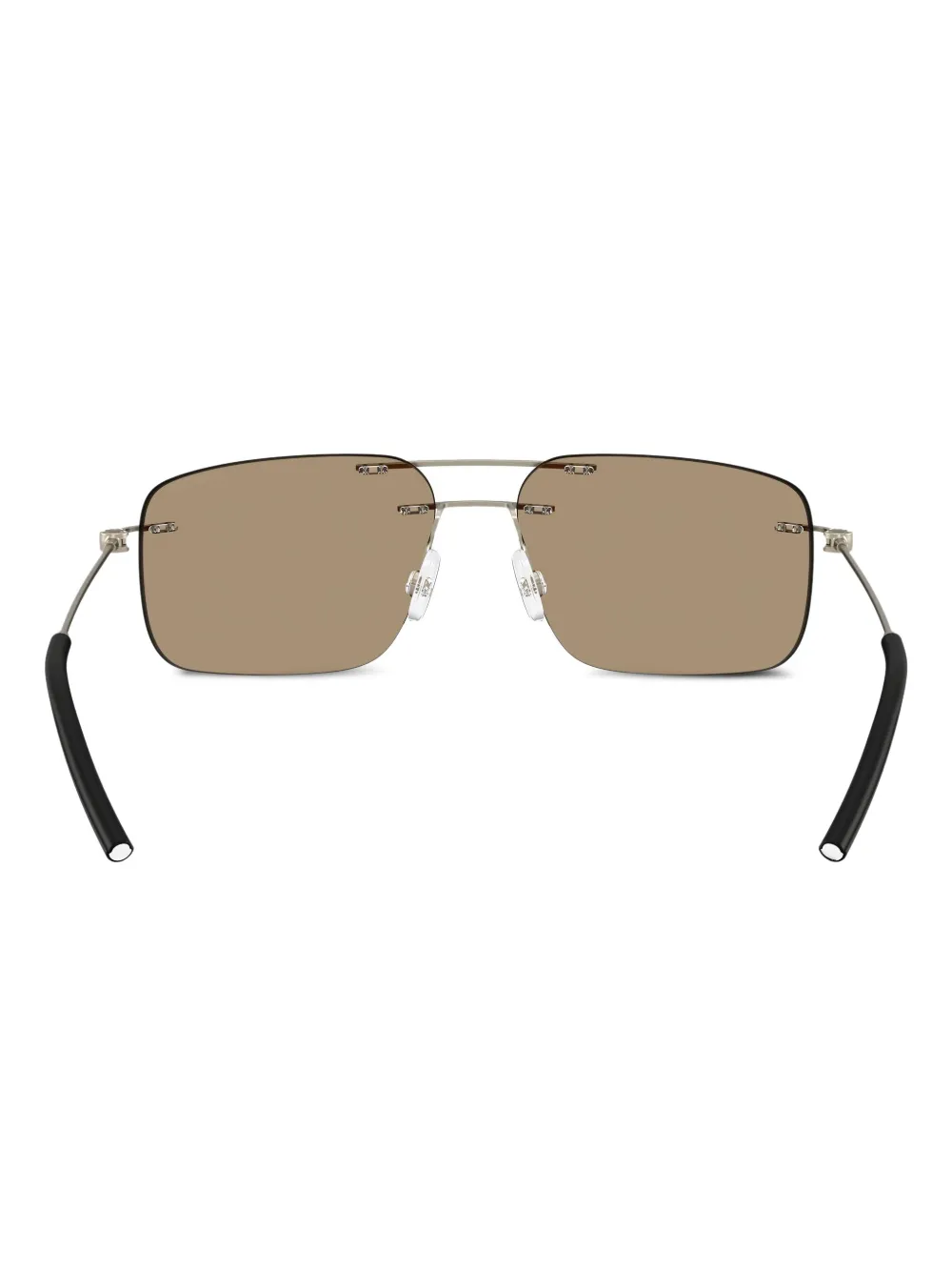 Moncler Eyewear Doppler zonnebril Zilver