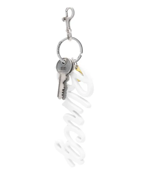 Balenciaga logo keyring 